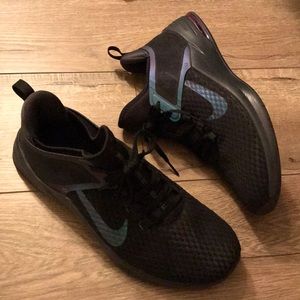 Black & Hologram Purple Nike Air Shoes Women’s 9